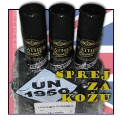 SPREJ-PENA “LEATHER CLEANER” — fotografija 1
